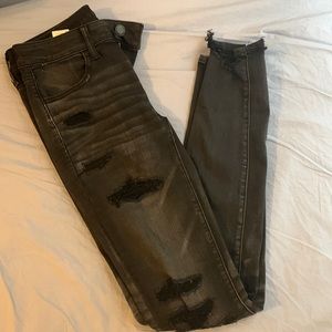 American Eagle Stressed Women Ripped Jeans